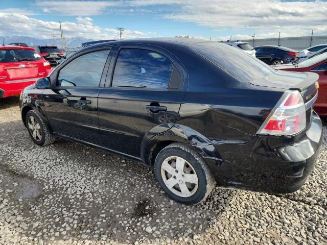 KL1TD5DE3BB138795 - 2011 CHEVROLET AVEO LS BLACK photo 2