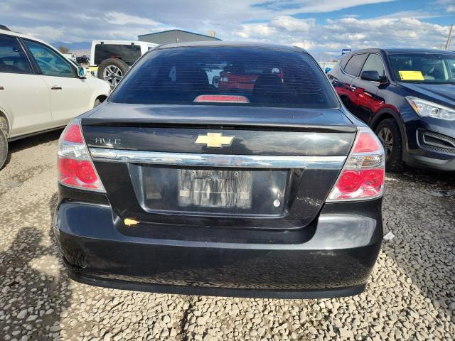KL1TD5DE3BB138795 - 2011 CHEVROLET AVEO LS BLACK photo 6
