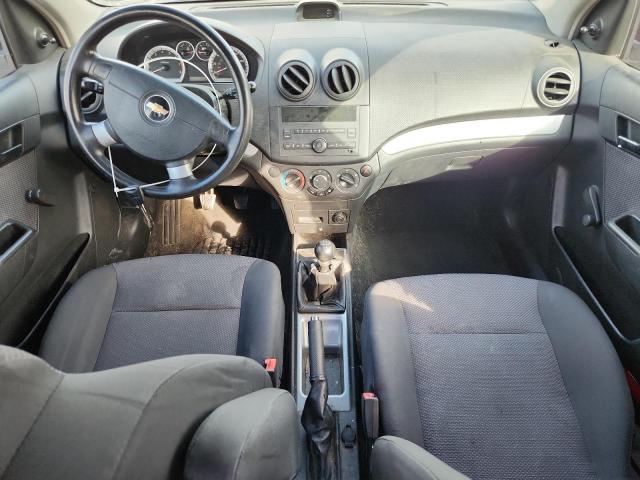 KL1TD5DE3BB138795 - 2011 CHEVROLET AVEO LS BLACK photo 8