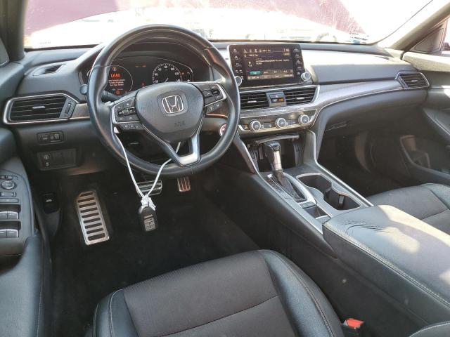 1HGCV1F30JA174993 - 2018 HONDA ACCORD SPORT წითელი ფოტო 8