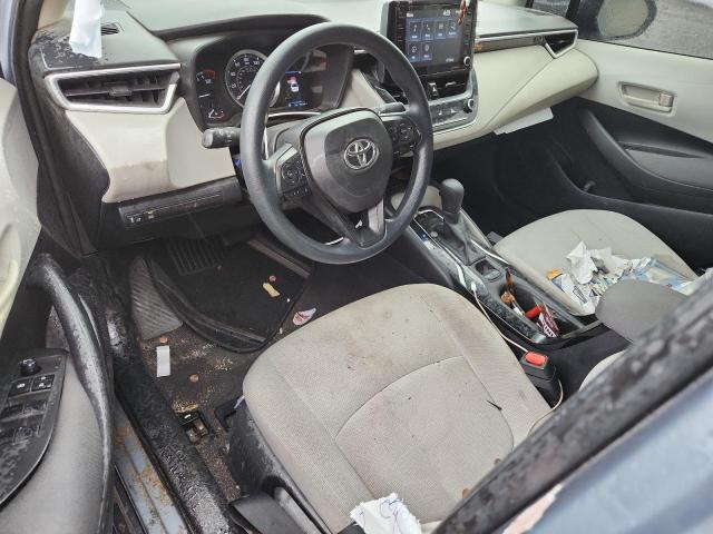 5YFEPMAE4NP328974 - 2022 TOYOTA COROLLA LE GRAY photo 8