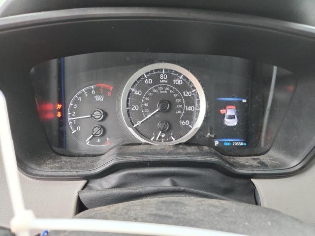 5YFEPMAE4NP328974 - 2022 TOYOTA COROLLA LE GRAY photo 9