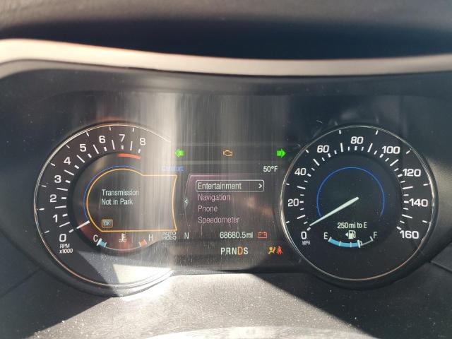 3LN6L5A99LR616971 - 2020 LINCOLN MKZ BLACK photo 9