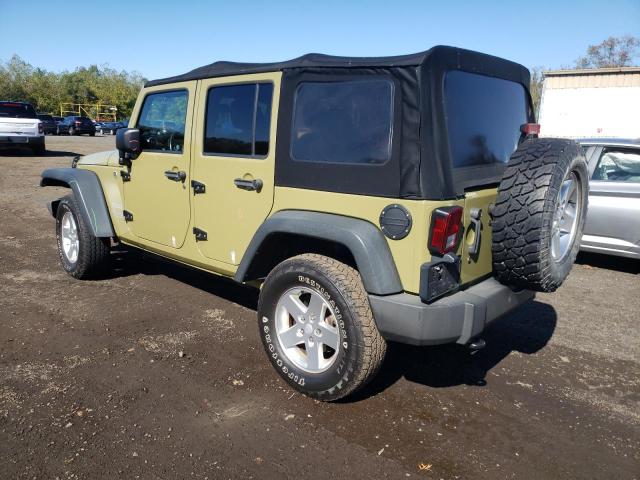 1C4BJWDG6DL530624 - 2013 JEEP WRANGLER U SPORT GREEN photo 2