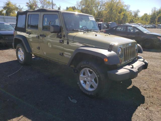1C4BJWDG6DL530624 - 2013 JEEP WRANGLER U SPORT GREEN photo 4