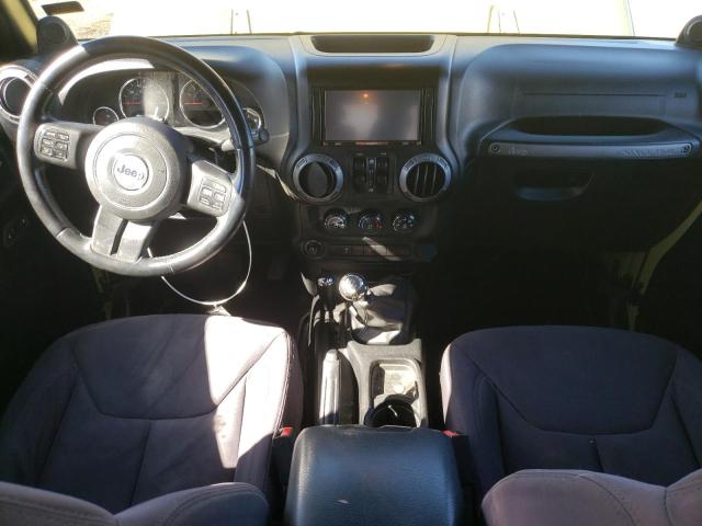 1C4BJWDG6DL530624 - 2013 JEEP WRANGLER U SPORT GREEN photo 8