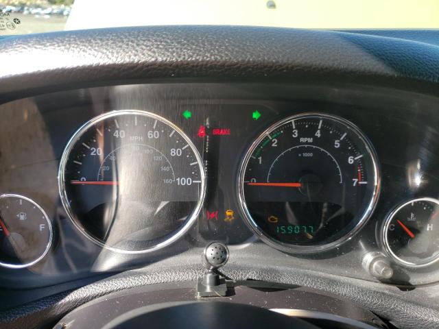 1C4BJWDG6DL530624 - 2013 JEEP WRANGLER U SPORT GREEN photo 9