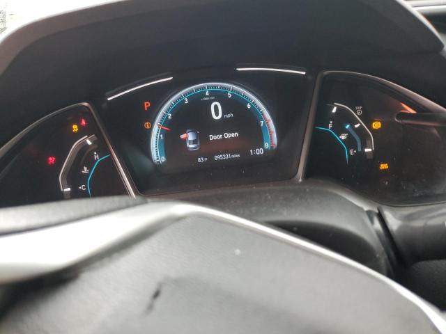 19XFC2F73HE038097 - 2017 HONDA CIVIC EX SILVER photo 9