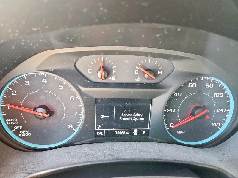 2GNAXHEV7J6119280 - 2018 CHEVROLET EQUINOX LS Srebrny zdjęcie 9