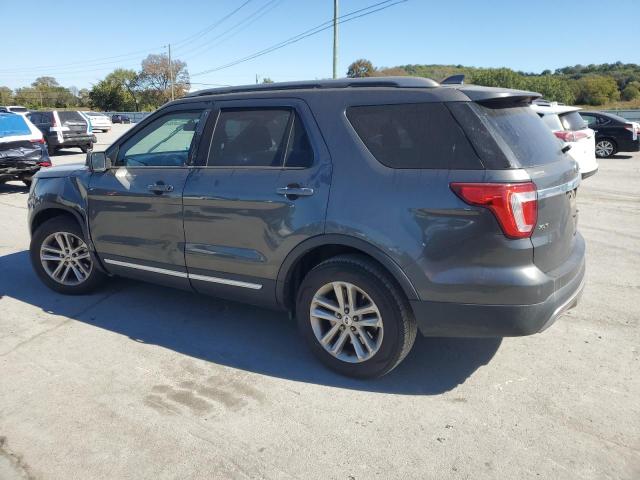 1FM5K7DH9HGA56719 - 2017 FORD EXPLORER XLT Մոխրագույն լուսանկար 2