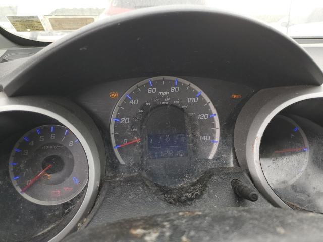 JHMGE87429S012352 - 2009 HONDA FIT SPORT WHITE photo 9