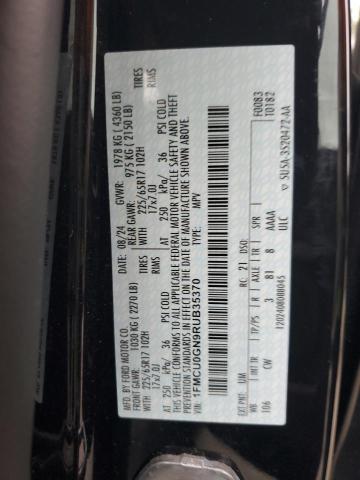 1FMCU0GN9RUB35370 - 2024 FORD ESCAPE ACTIVE 黑色 照片 13