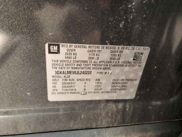 3GKALMEV6JL240220 - 2018 GMC TERRAIN SLE Grafit foto 13