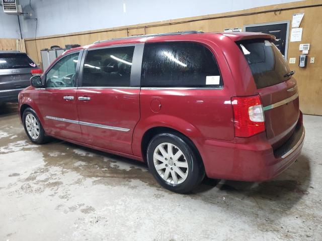 2C4RC1BG0FR743688 - 2015 CHRYSLER TOWN & COU TOURING RED photo 2