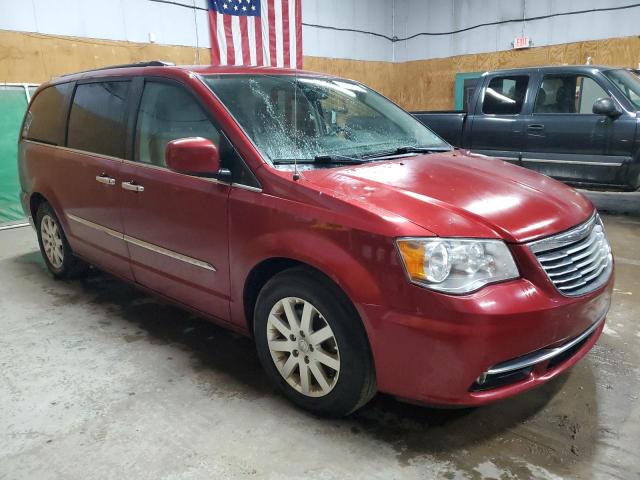 2C4RC1BG0FR743688 - 2015 CHRYSLER TOWN & COU TOURING RED photo 4