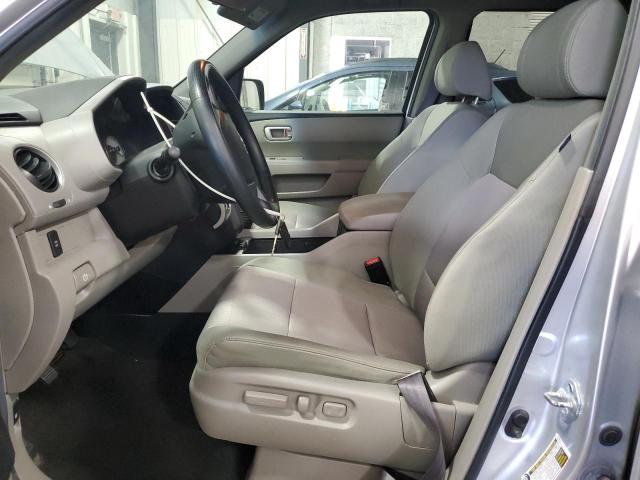 5FNYF4H4XBB089113 - 2011 HONDA PILOT EX SILVER photo 7