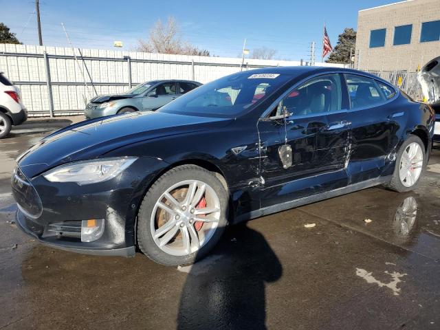 5YJSA1H27EFP68147 - 2014 TESLA MODEL S Qara foto 1