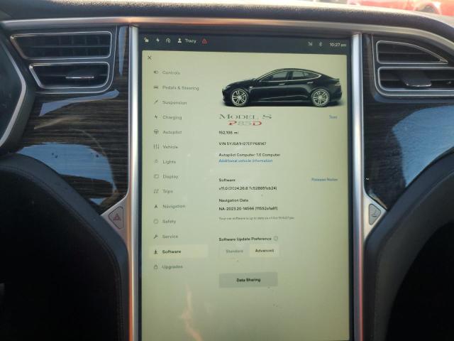 5YJSA1H27EFP68147 - 2014 TESLA MODEL S Qara foto 9