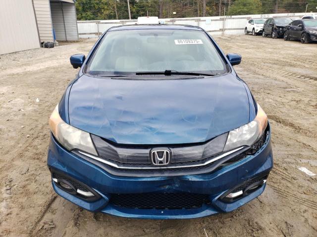 2HGFG3B05EH506805 - 2014 HONDA CIVIC EXL BLUE photo 5