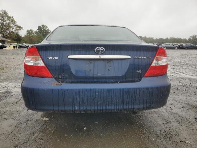4T1BF32K02U541743 - 2002 TOYOTA CAMRY LE BLUE photo 6