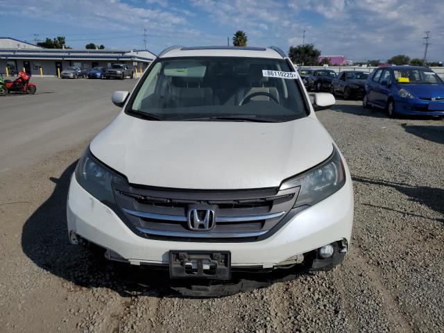 5J6RM4H71DL059299 - 2013 HONDA CR-V EXL 白色 照片 5