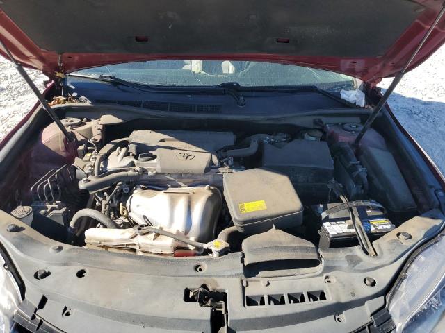 4T1BF1FK0FU925879 - 2015 TOYOTA CAMRY LE RED photo 11