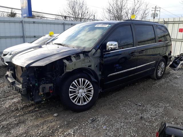 2C4RC1CG8DR712278 - 2013 CHRYSLER TOWN & COU TOURING L BLACK photo 1