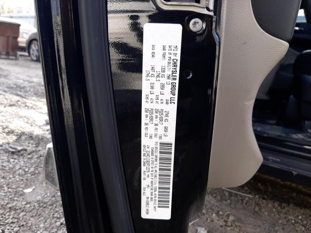 2C4RC1CG8DR712278 - 2013 CHRYSLER TOWN & COU TOURING L BLACK photo 14