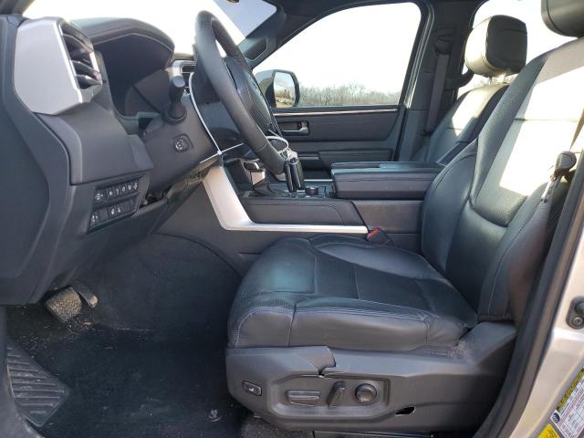 5TFNA5DB8PX110677 - 2023 TOYOTA TUNDRA CREWMAX PLATINUM ვერცხლისფერი ფოტო 7