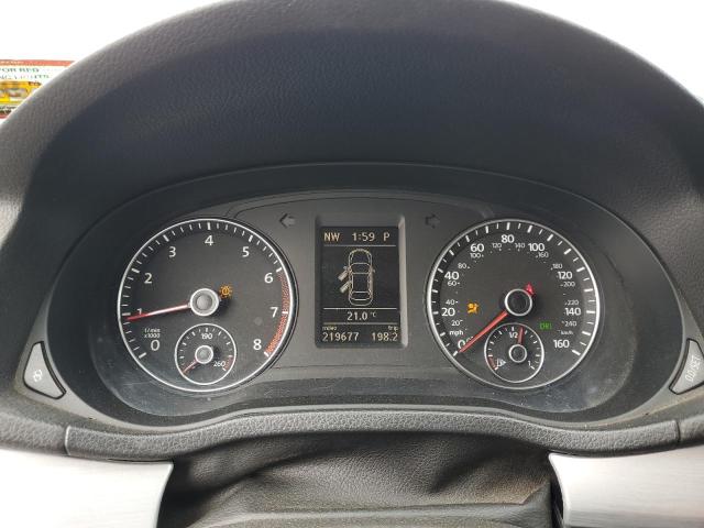 1VWBP7A39CC061529 - 2012 VOLKSWAGEN PASSAT SE GRAY photo 9