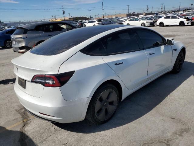 5YJ3E1EA3MF873576 - 2021 TESLA MODEL 3 WHITE photo 3
