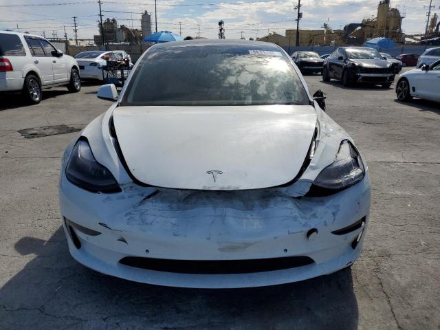 5YJ3E1EA3MF873576 - 2021 TESLA MODEL 3 WHITE photo 5