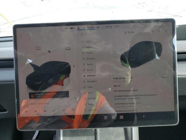 7SAYGDED0TA472058 - 2026 TESLA MODEL Y CHARCOAL photo 9