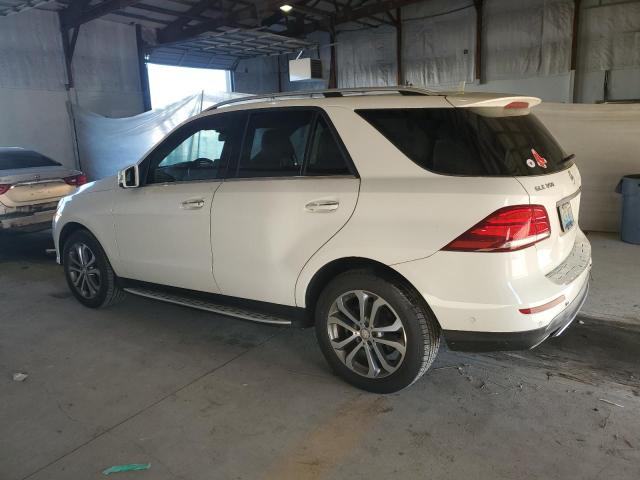 4JGDA5HB9HA847473 - 2017 MERCEDES-BENZ GLE 350 4MATIC WHITE photo 2