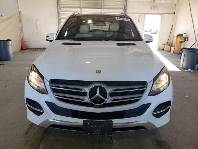 4JGDA5HB9HA847473 - 2017 MERCEDES-BENZ GLE 350 4MATIC WHITE photo 5