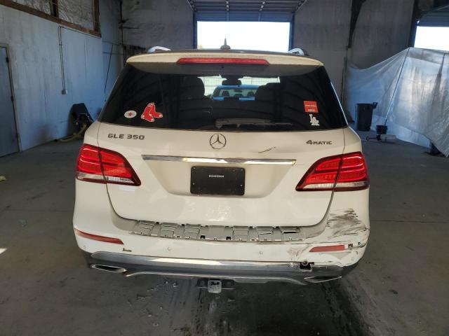 4JGDA5HB9HA847473 - 2017 MERCEDES-BENZ GLE 350 4MATIC WHITE photo 6