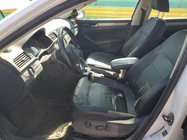 1VWBP7A39EC019865 - 2014 VOLKSWAGEN PASSAT SE 白色 照片 7