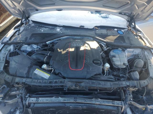 WUAWAAFC8HN903853 - 2017 AUDI RS7 PRESTIGE SILVER photo 11