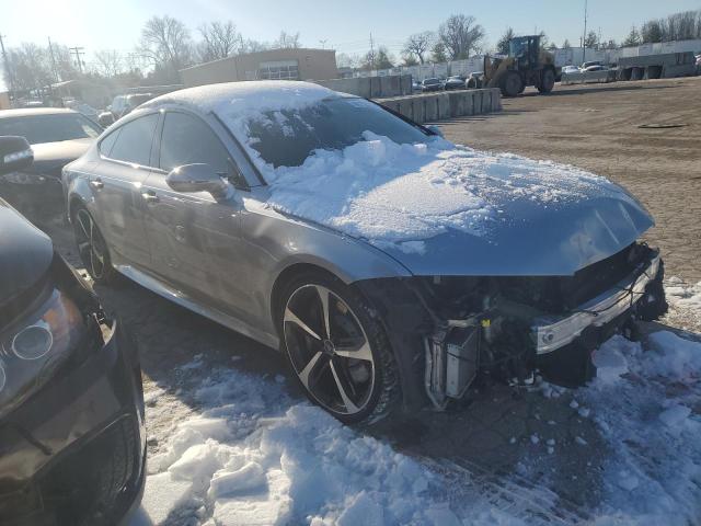 WUAWAAFC8HN903853 - 2017 AUDI RS7 PRESTIGE SILVER photo 4