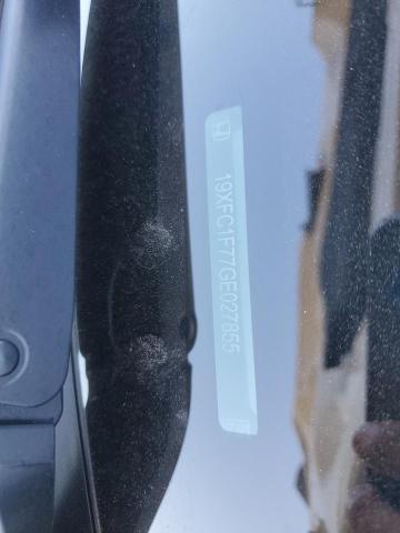 19XFC1F77GE027855 - 2016 HONDA CIVIC EXL WHITE photo 12