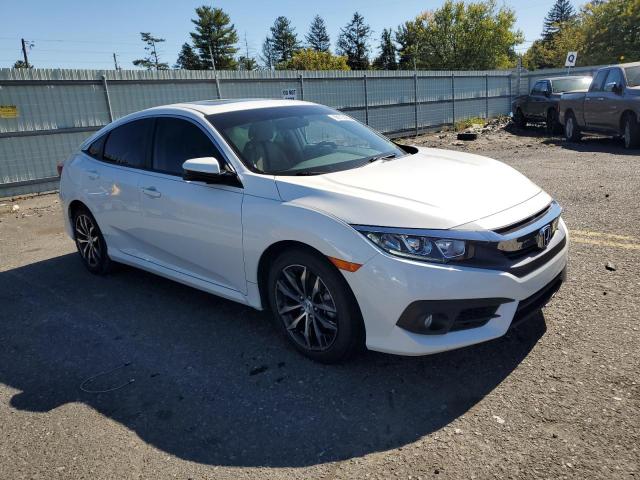 19XFC1F77GE027855 - 2016 HONDA CIVIC EXL WHITE photo 4