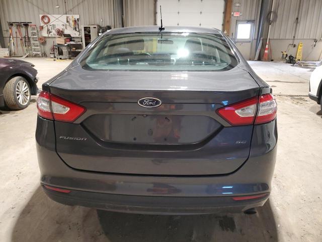 1FA6P0H78G5121482 - 2016 FORD FUSION SE GRAY photo 6