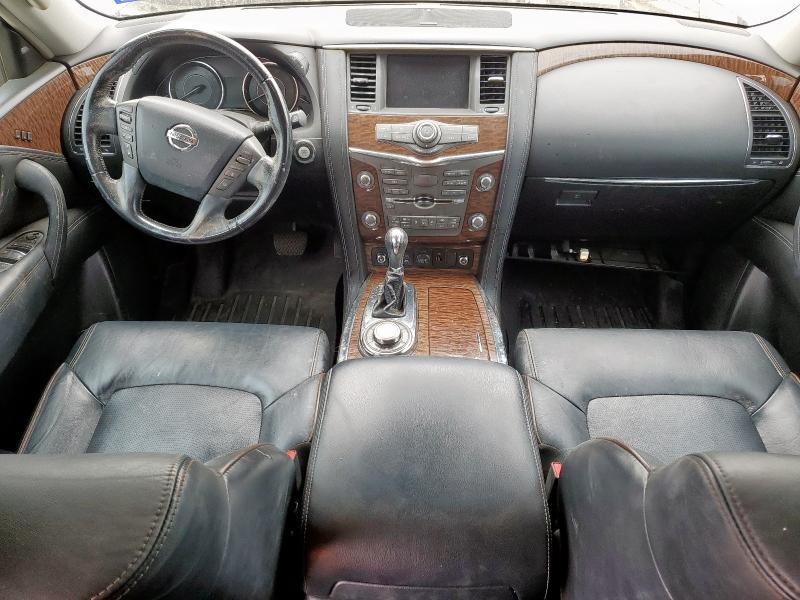 JN8AY2NE4K9759587 - 2019 NISSAN ARMADA PLATINUM GRAY photo 8