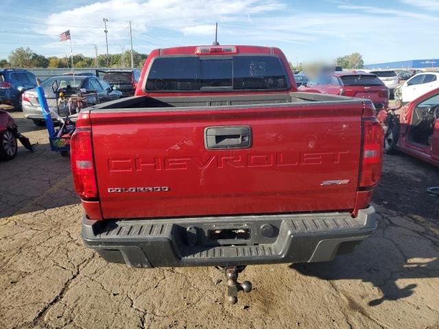 1GCGTEEN4M1183054 - 2021 CHEVROLET COLORADO ZR2 RED photo 6