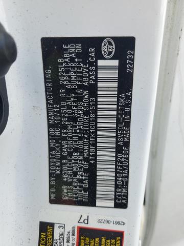 4T1BF1FK1CU181513 - 2012 TOYOTA CAMRY BASE Ağ foto 12