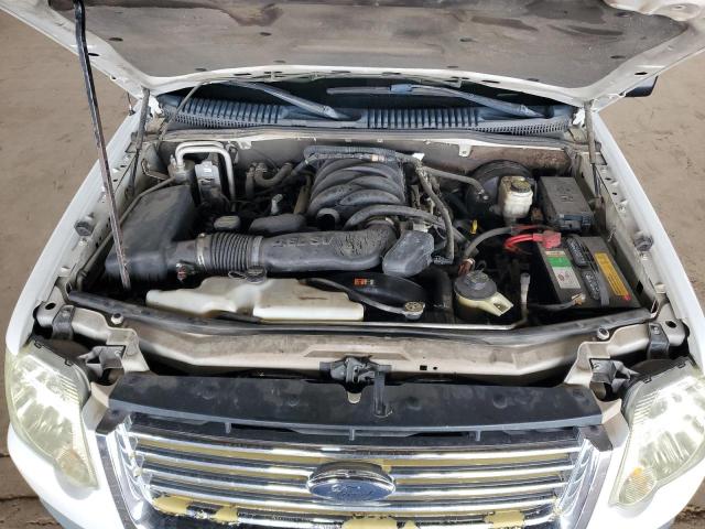 1FMEU73817UA67922 - 2007 FORD EXPLORER XLT WHITE photo 12