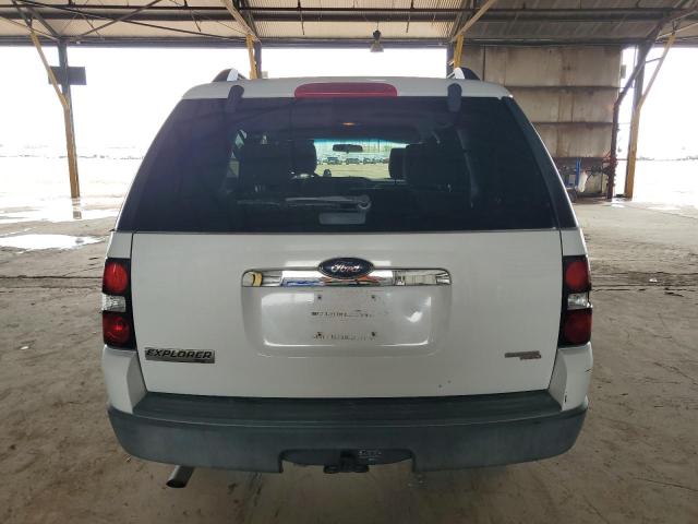 1FMEU73817UA67922 - 2007 FORD EXPLORER XLT WHITE photo 6