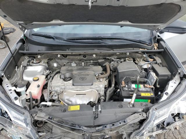 JTMBFREV0DD002443 - 2013 TOYOTA RAV4 LE SILVER photo 11