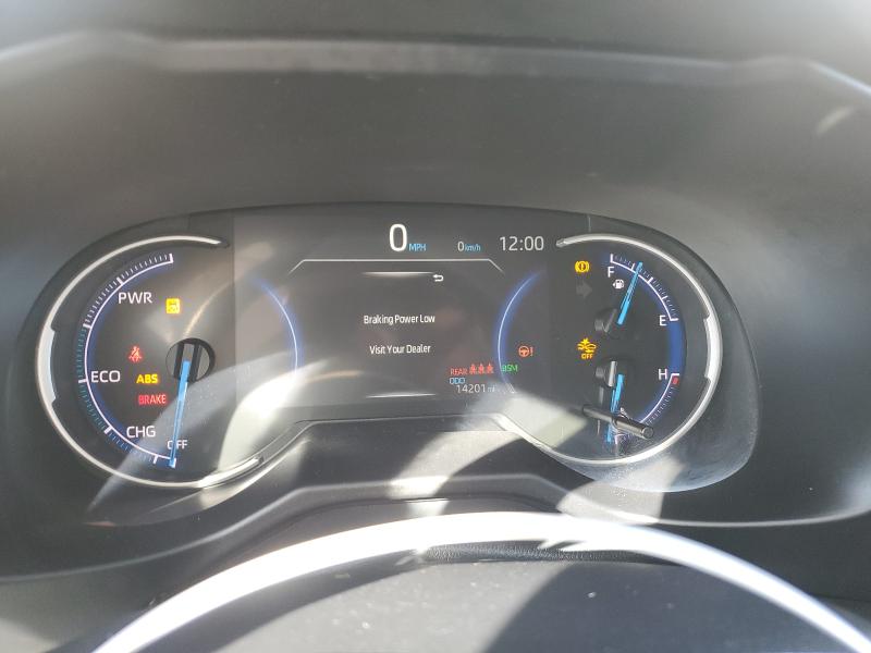 4T3MWRFV5RU156342 - 2024 TOYOTA RAV4 LE WHITE photo 9