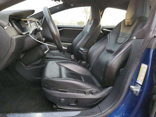5YJSA1E12GF171518 - 2016 TESLA MODEL S BLUE photo 7